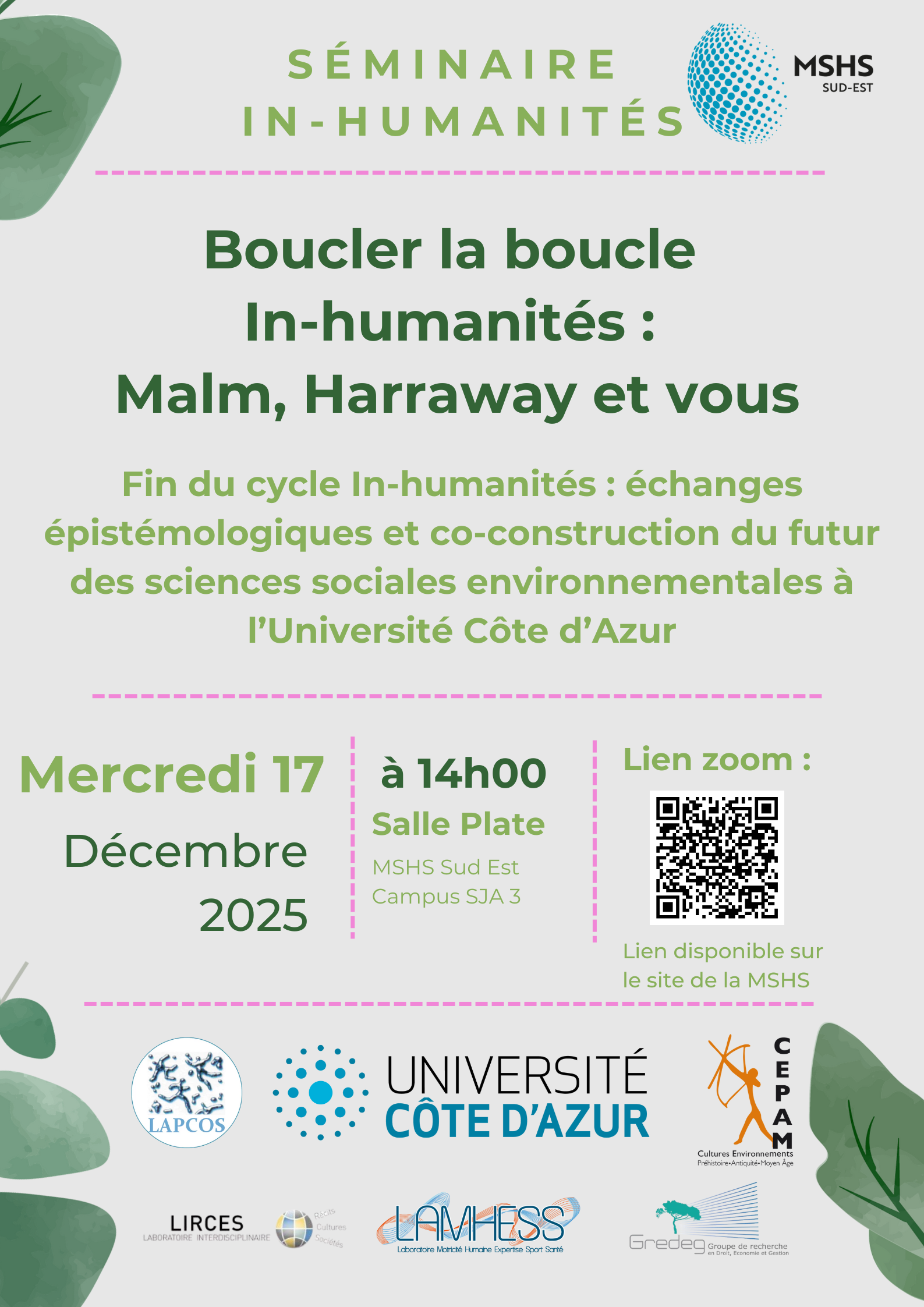 Seminaire In-Humanité